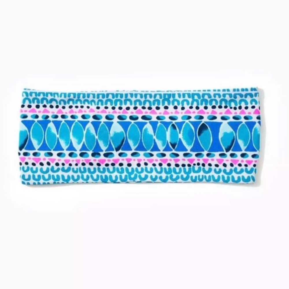 Lilly Pulitzer ChillyLilly Printed Stretch Headband w/Covered Elastic in Back